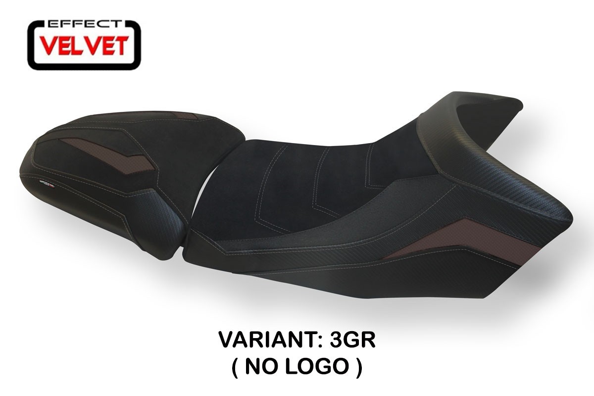 Rivestimento sella TPZ Gaeta Velvet grigio KTM Super Adventure 1290S/T 2015-2020