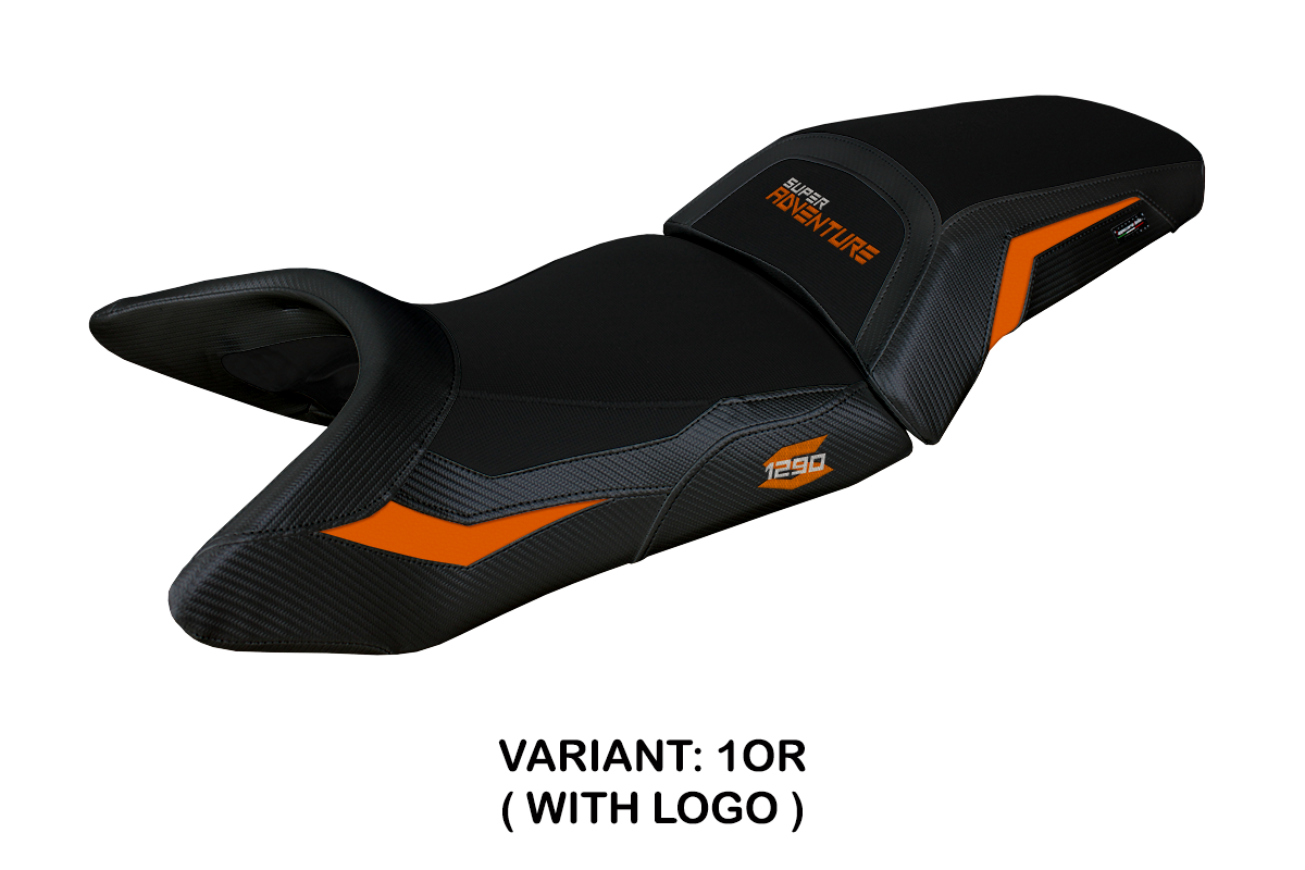 Rivestimento sella TPZ Lumiar Logo arancio KTM Super Adventure 1290S 2021-2024