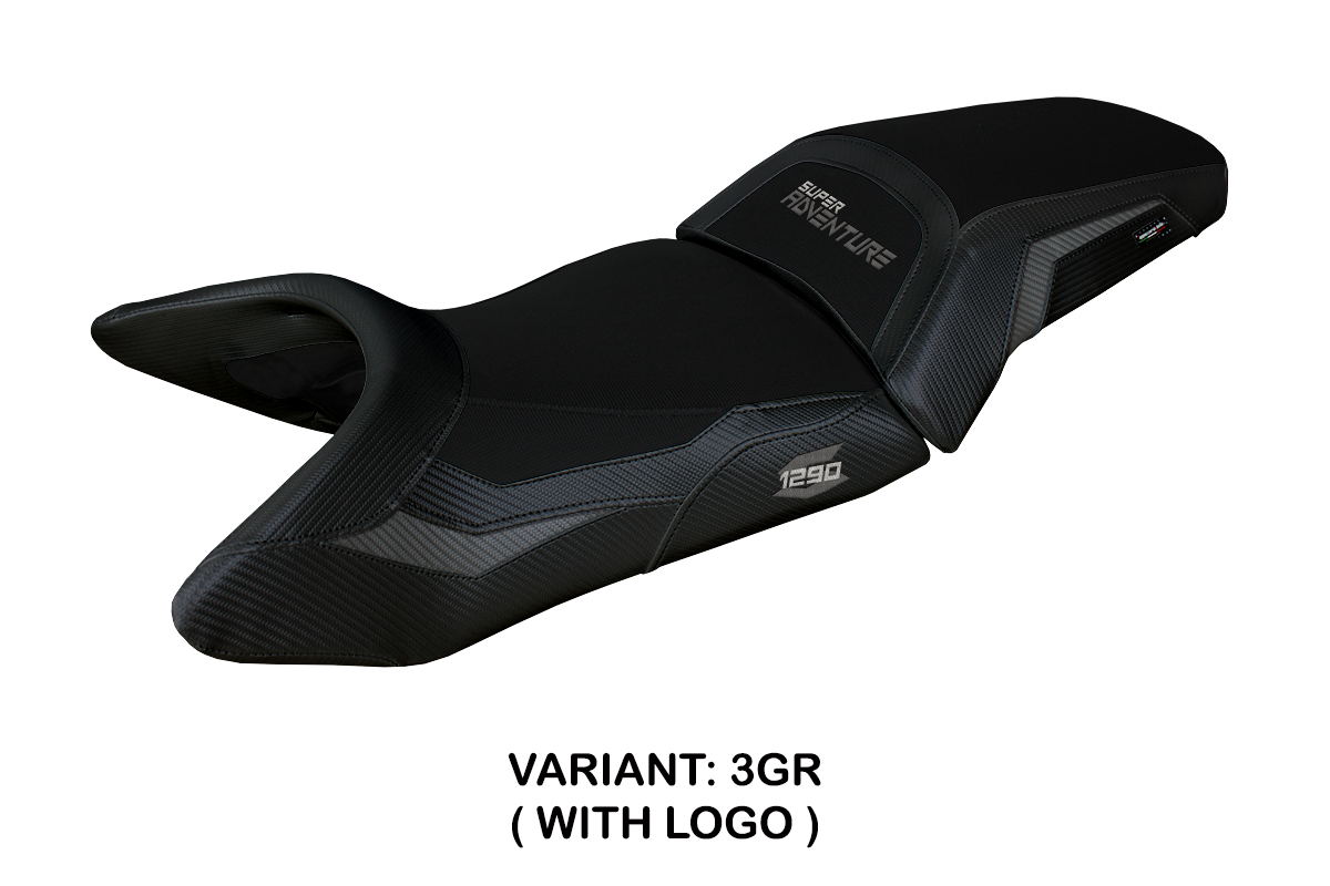 Rivestimento sella TPZ Lumiar Logo grigio KTM Super Adventure 1290S 2021-2024