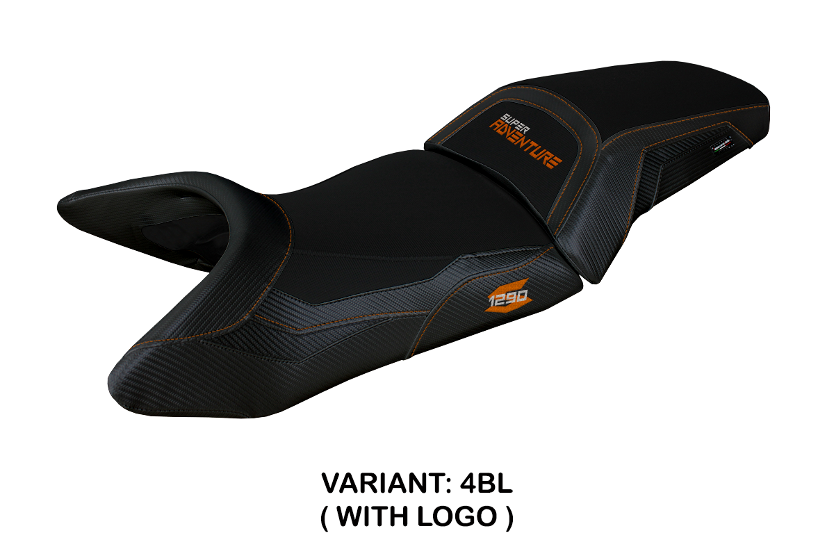 Rivestimento sella TPZ Lumiar Logo nero KTM Super Adventure 1290S 2021-2024