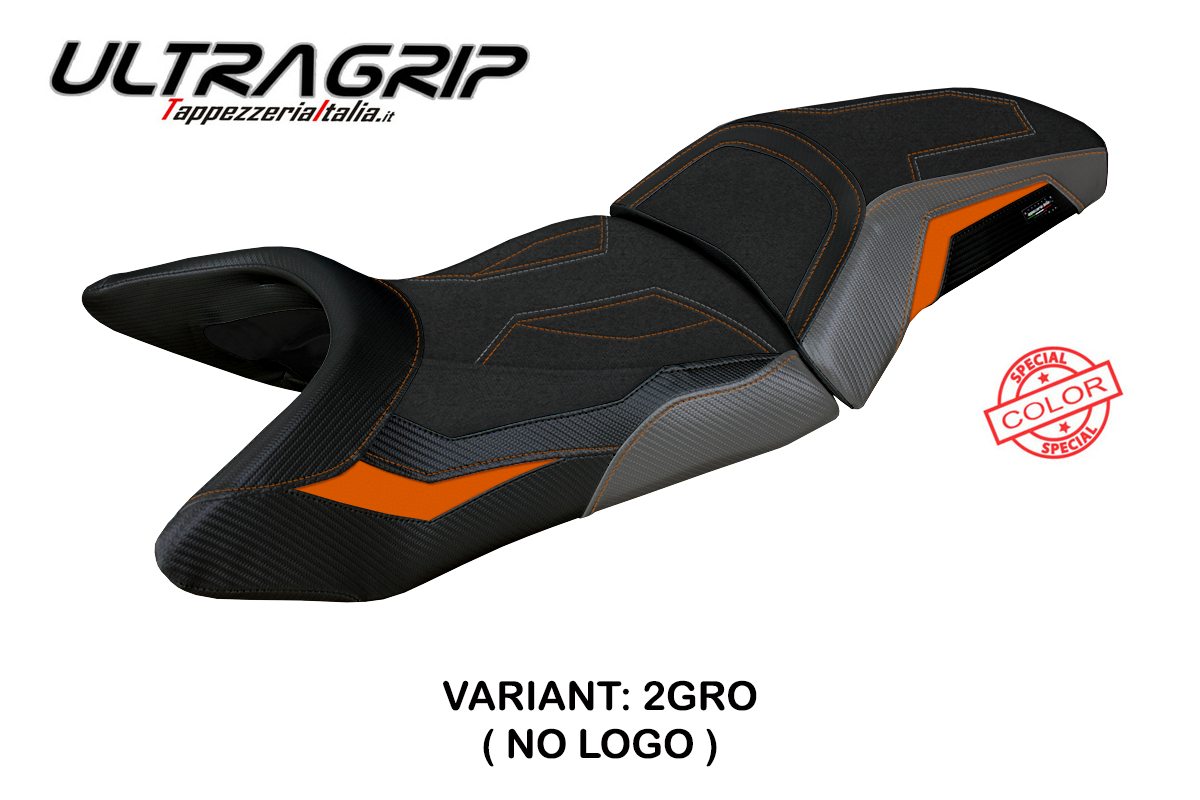 Rivestimento sella TPZ Lumiar Ultragrip grigio-arancio KTM Super Adventure 1290S 2021-2024