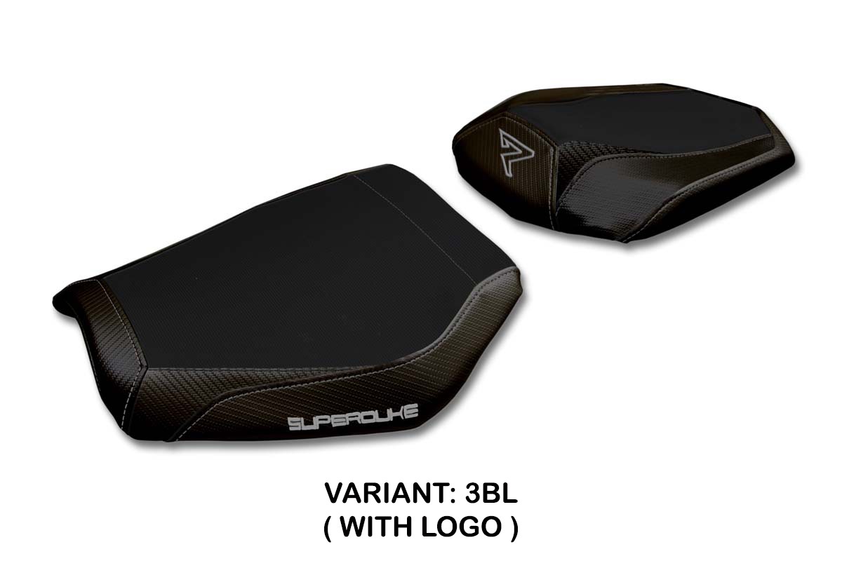 Rivestimento sella TPZ Kampur Logo nero KTM SuperDuke 1290R 2020-2023