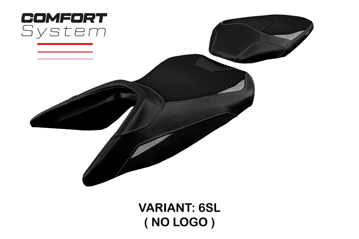 Rivestimento sella TPZ Neum Comfort argento KTM Duke 250 2017-2023