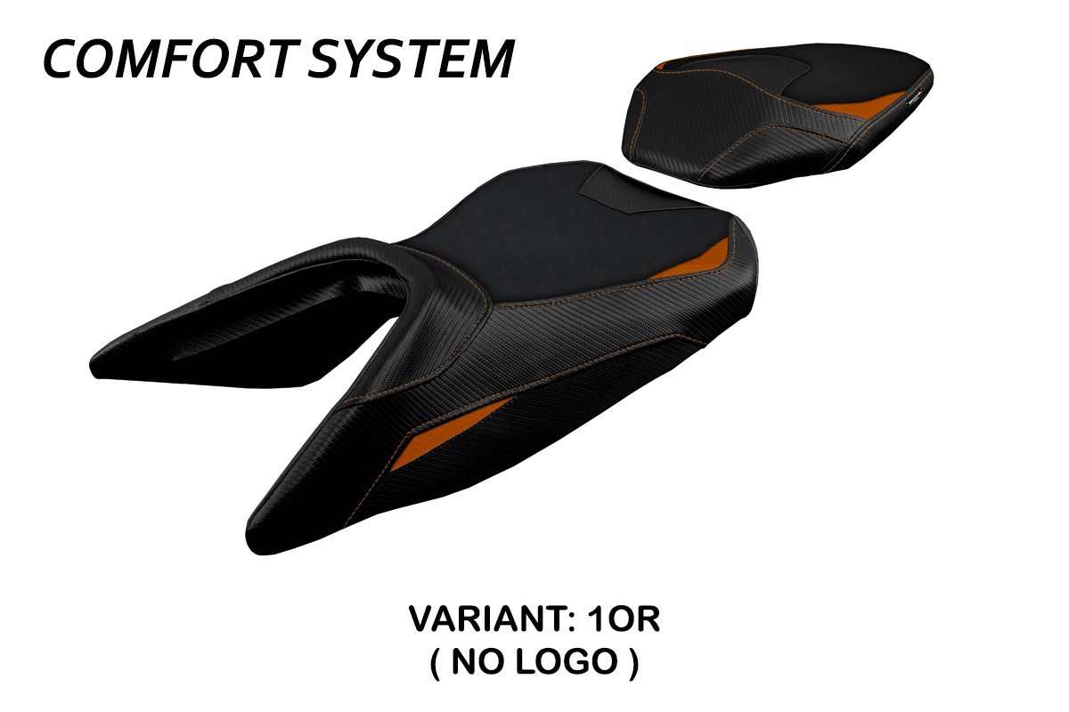 Rivestimento sella TPZ Haiti Comfort arancio KTM Duke 390 2017-2023