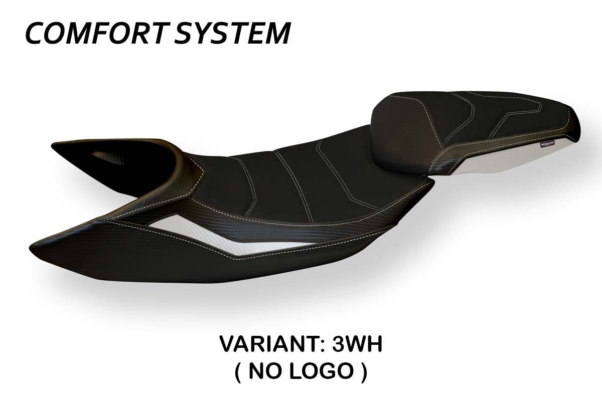 Rivestimento sella TPZ Janna 3 Comfort bianco KTM SuperDuke 1290R 2014-2019