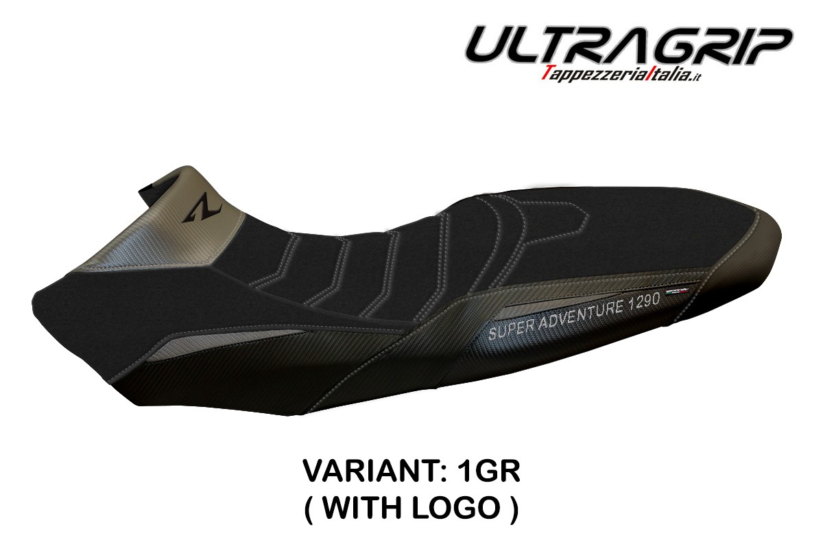 Rivestimento sella TPZ Vessy Ultragrip Logo grigio KTM Super Adventure 1290R 2017-2020