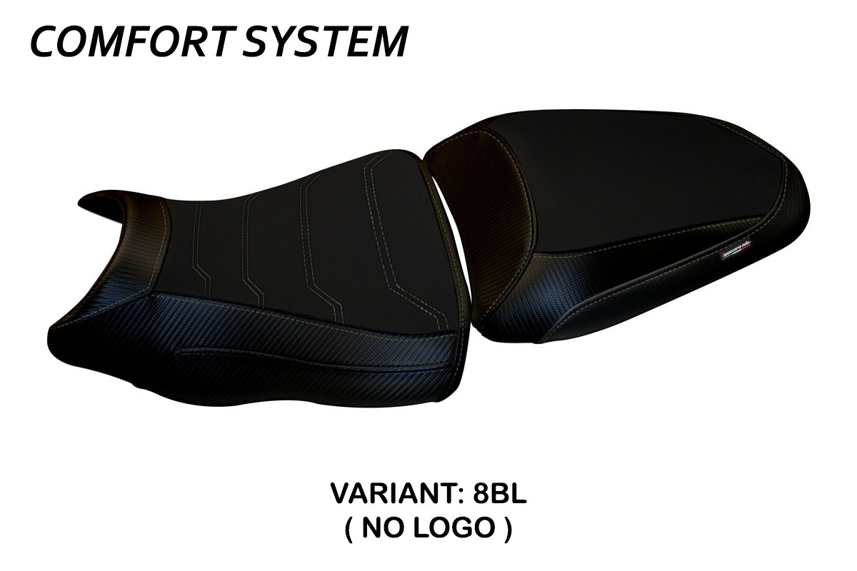 Rivestimento sella TPZ Dayton 1 Comfort nero Kawasaki ER6N/ER6F 2012-2016