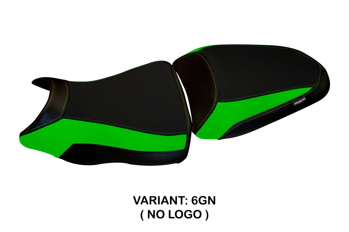 Rivestimento sella TPZ Leeds 1 verde Kawasaki ER6N/ER6F 2012-2016