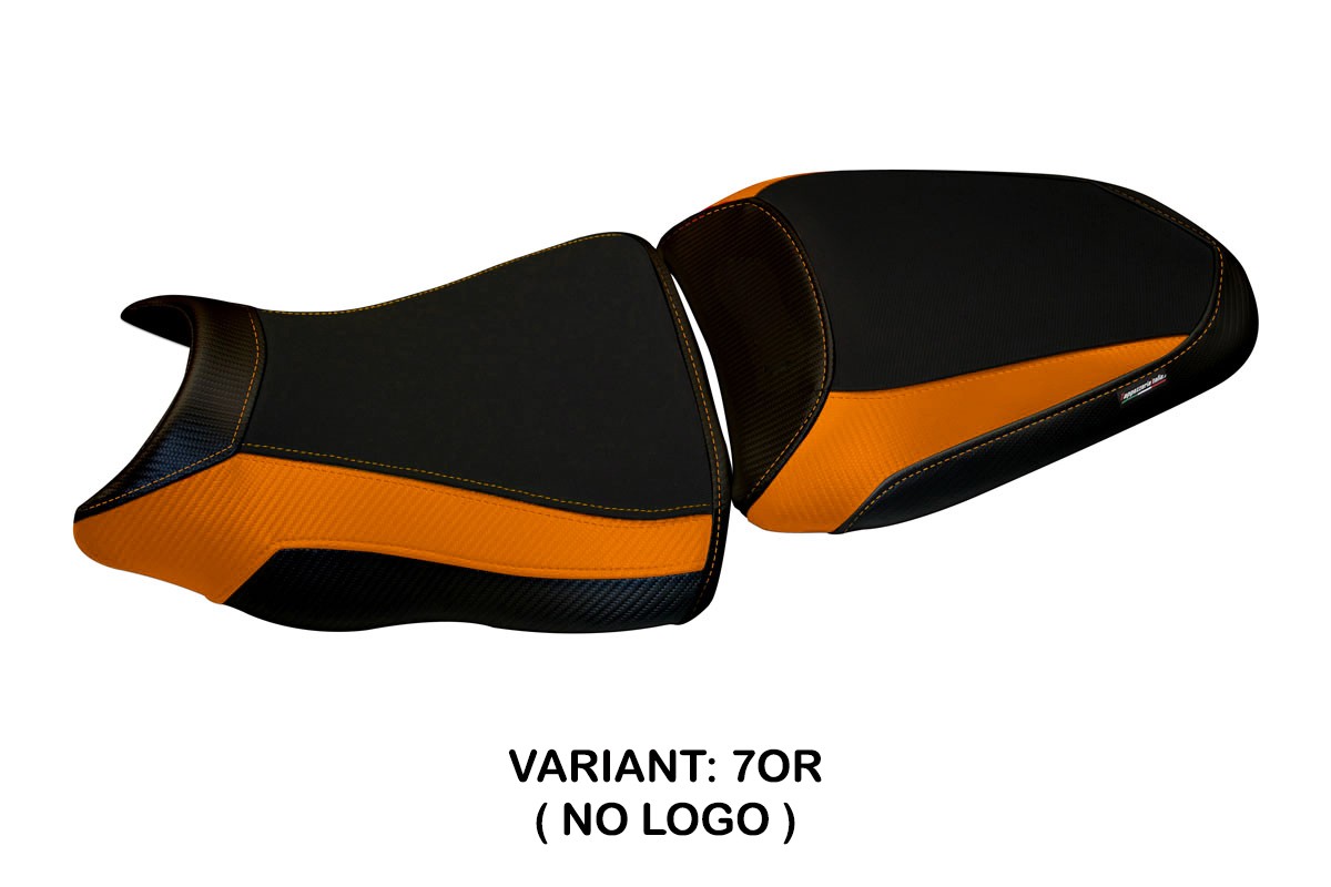 Rivestimento sella TPZ Leeds 1 arancio Kawasaki ER6N/ER6F 2012-2016