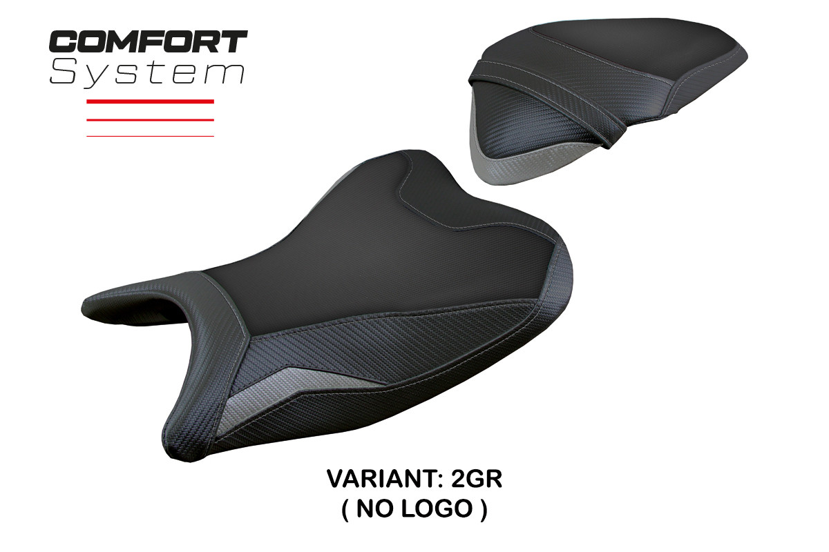 Rivestimento sella TPZ Ribera Comfort grigio Kawasaki Ninja 400 2018-2023
