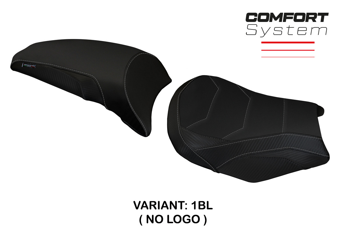 Rivestimento sella TPZ Sihu Comfort nero Kawasaki Ninja 650 2017-2025