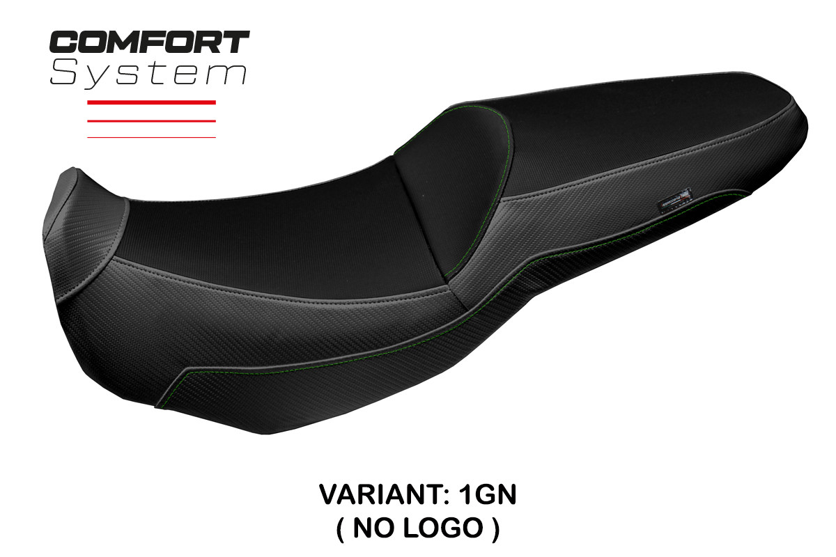 Rivestimento sella TPZ Mira Comfort verde Kawasaki Versys 250/300 2017-2024
