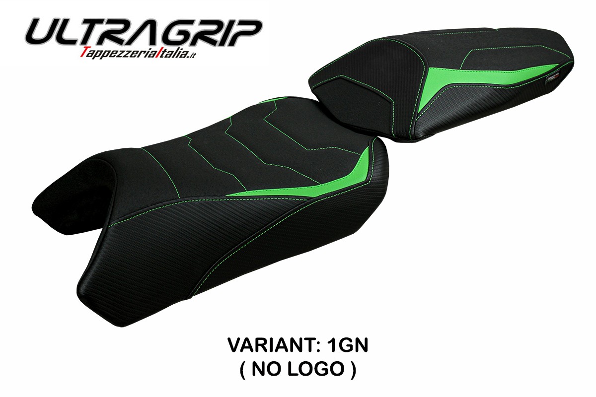 TPZ Arusha Ultragrip green Saddle covering Kawasaki Ninja 1000SX 2020-2024