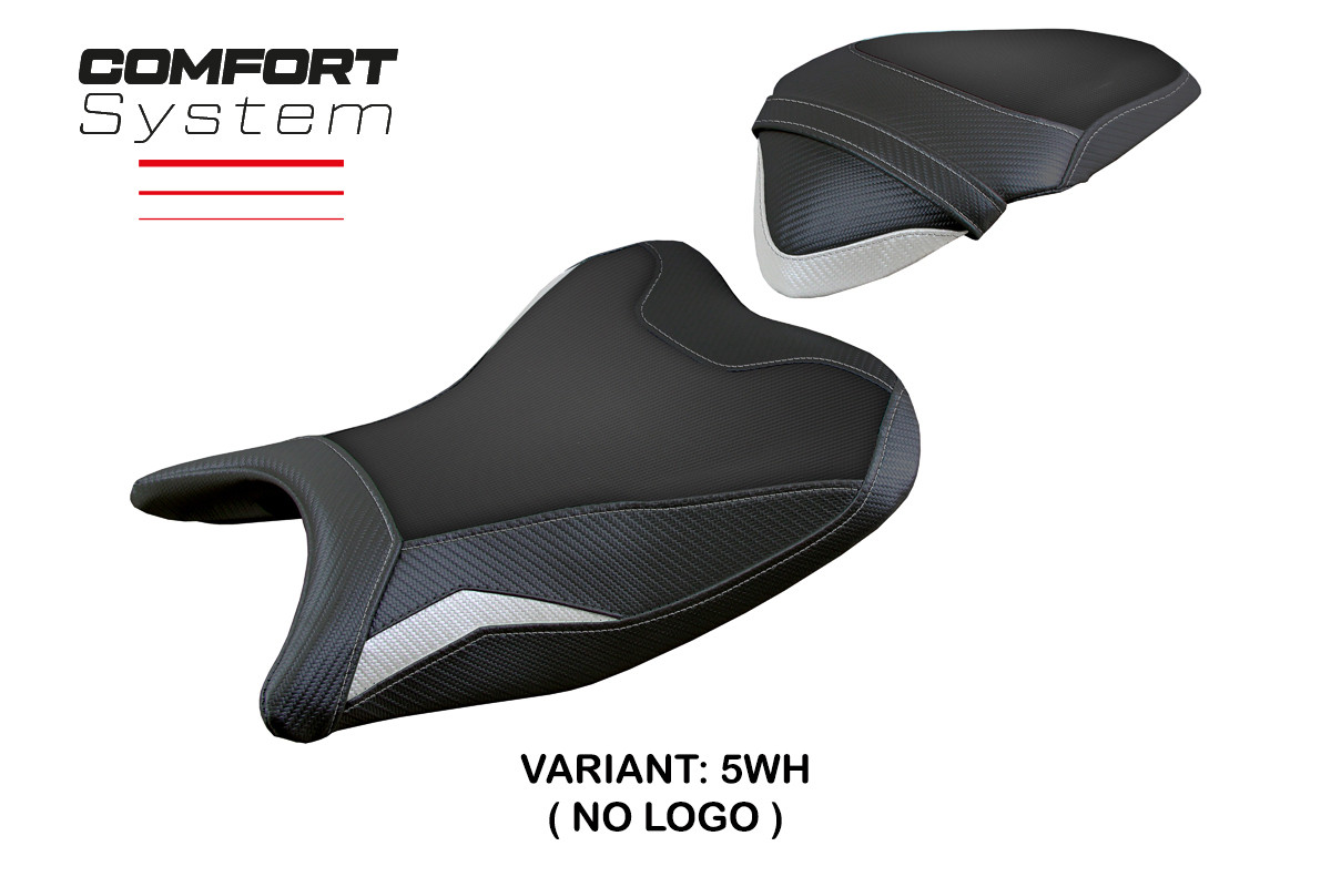 TPZ Aragona Comfort white Saddle covering Kawasaki Z400 2018-2023