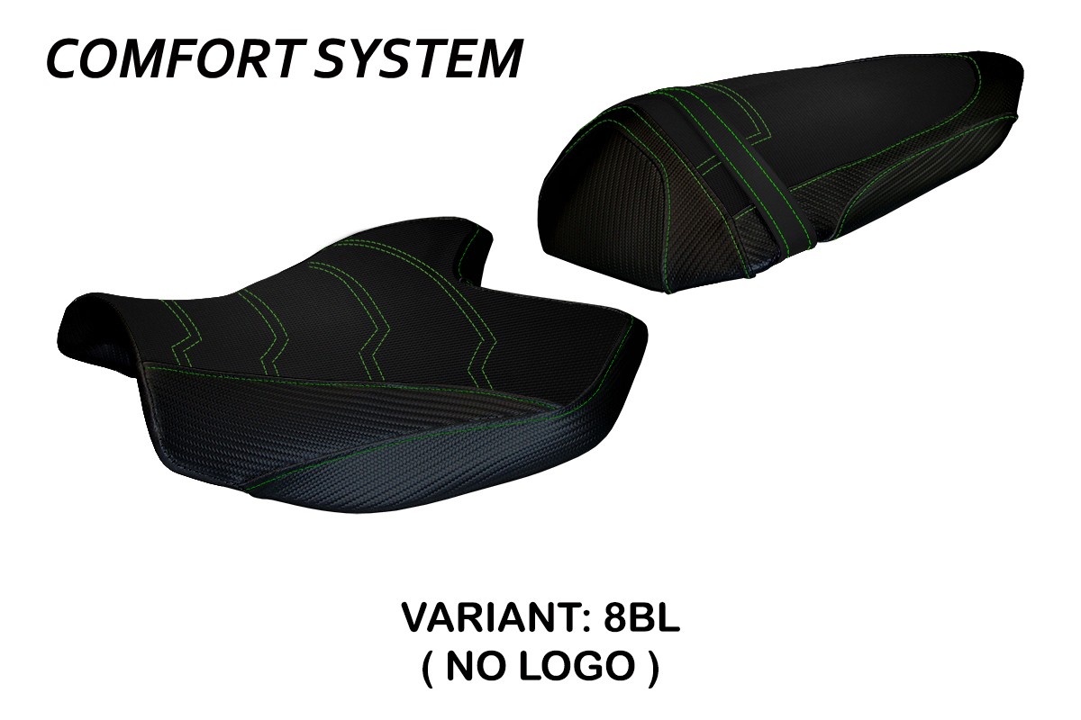 TPZ Amatrice 2 Comfort black Saddle covering Kawasaki Z1000 2007-2009