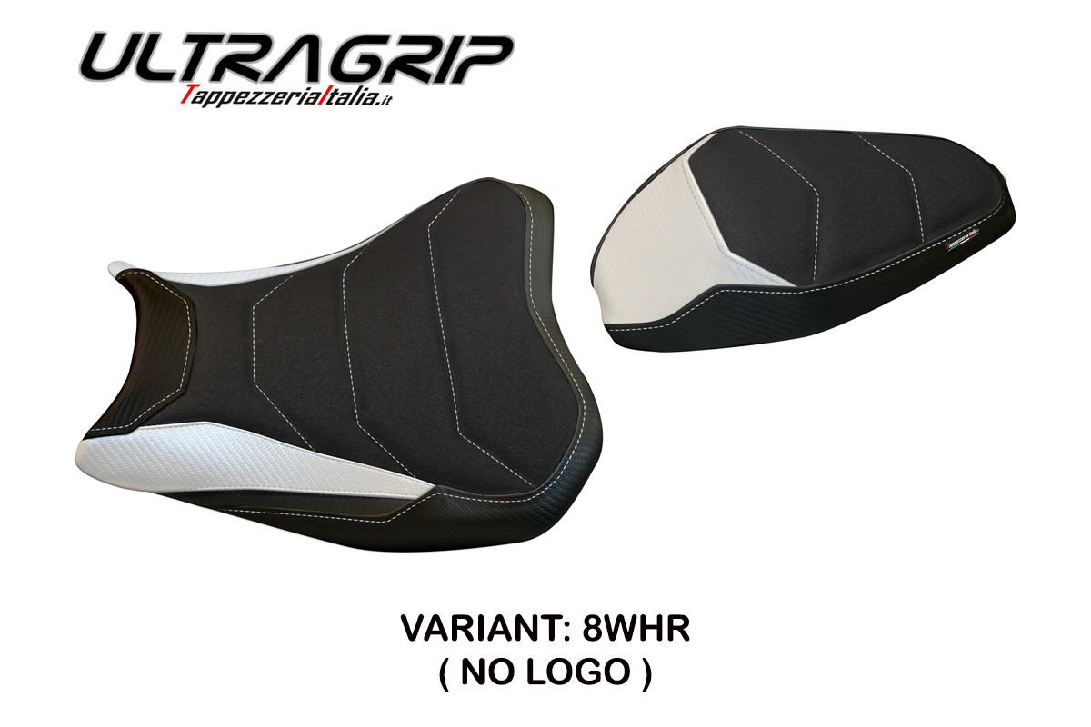 TPZ Arad 1 Ultragrip white-red Saddle covering Kawasaki Z900 2017-2024