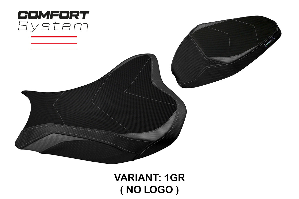 Rivestimento sella TPZ Shara Comfort grigio Kawasaki Z900 2017-2024