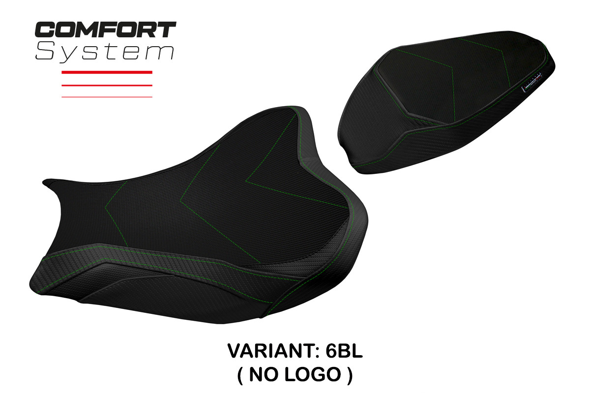 Rivestimento sella TPZ Shara Comfort nero Kawasaki Z900 2017-2024