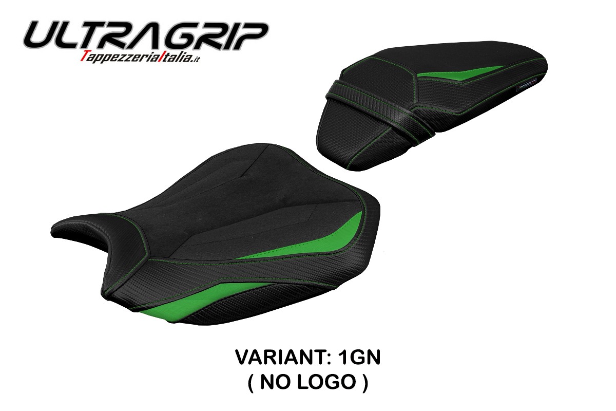 TPZ Argos Ultragrip green Saddle covering Kawasaki ZH2 2020-2025