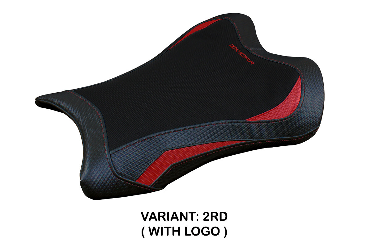 TPZ Garen red Saddle covering Logo Kawasaki ZX10RR Ninja 2021-2025