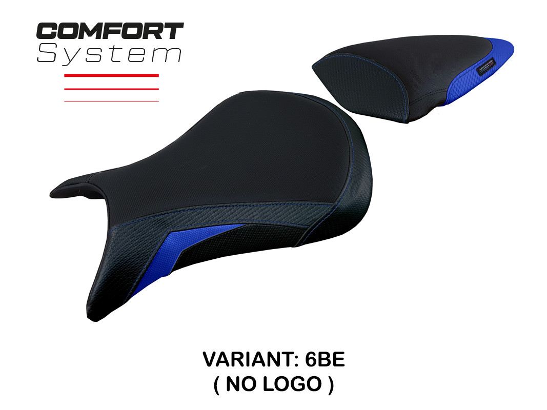 TPZ Andujar Comfort blue Saddle covering Kawasaki ZX6R Ninja 2007-2008