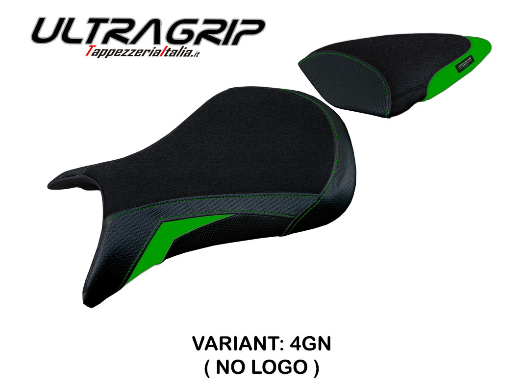 TPZ Andujar Ultragrip green Saddle covering Kawasaki ZX6R Ninja 2007-2008