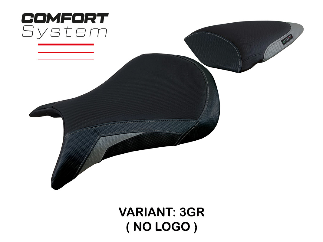 Rivestimento sella TPZ Juri Comfort grigio Kawasaki ZX6R Ninja 2005-2006