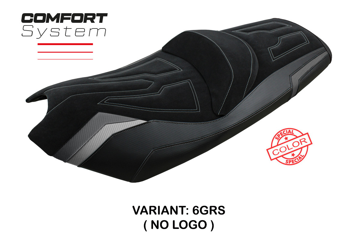Rivestimento sella TPZ Rajka Comfort grigio-argento Kymco AK550 2017-2024