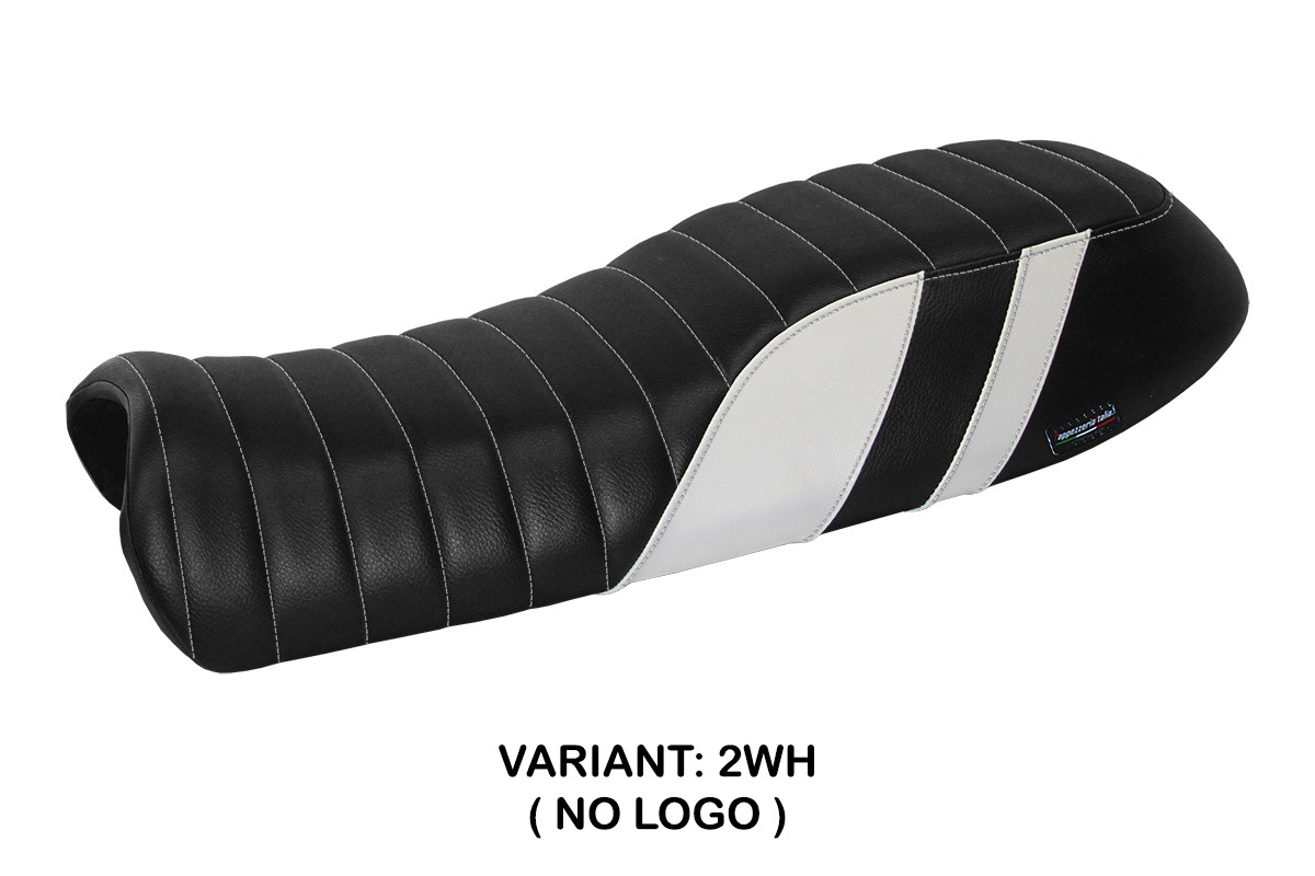 Rivestimento sella TPZ Davis bianco Moto Guzzi V7 2011-2020