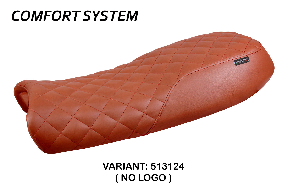 Rivestimento sella TPZ Davis Vintage Comfort mattone Moto Guzzi V7 2011-2020