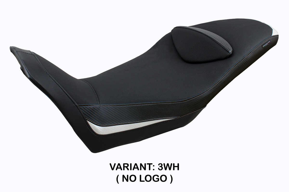 Rivestimento sella TPZ Everett bianco Moto Guzzi V85TT 2019-2025