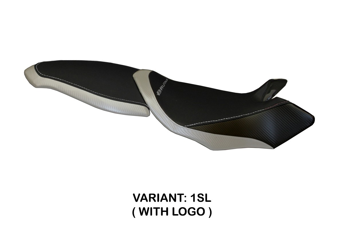 Rivestimento sella TPZ Nami 2 Logo argento Mv Agusta Brutale 990R/1078RR/1090RR 2007-2015