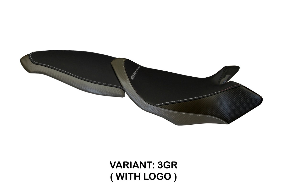 Rivestimento sella TPZ Nami 2 Logo grigio Mv Agusta Brutale 990R/1078RR/1090RR 2007-2015