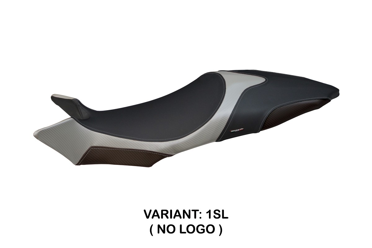 Rivestimento sella TPZ Termoli 1 argento Mv Agusta Brutale 920/1090/1090R 2009-2015