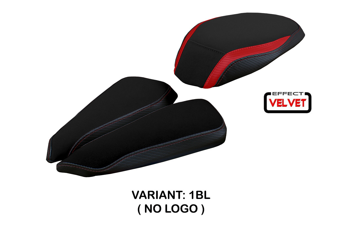 Rivestimento sella TPZ Meilan Velvet nero Mv Agusta Brutale 1000RR 2020-2025