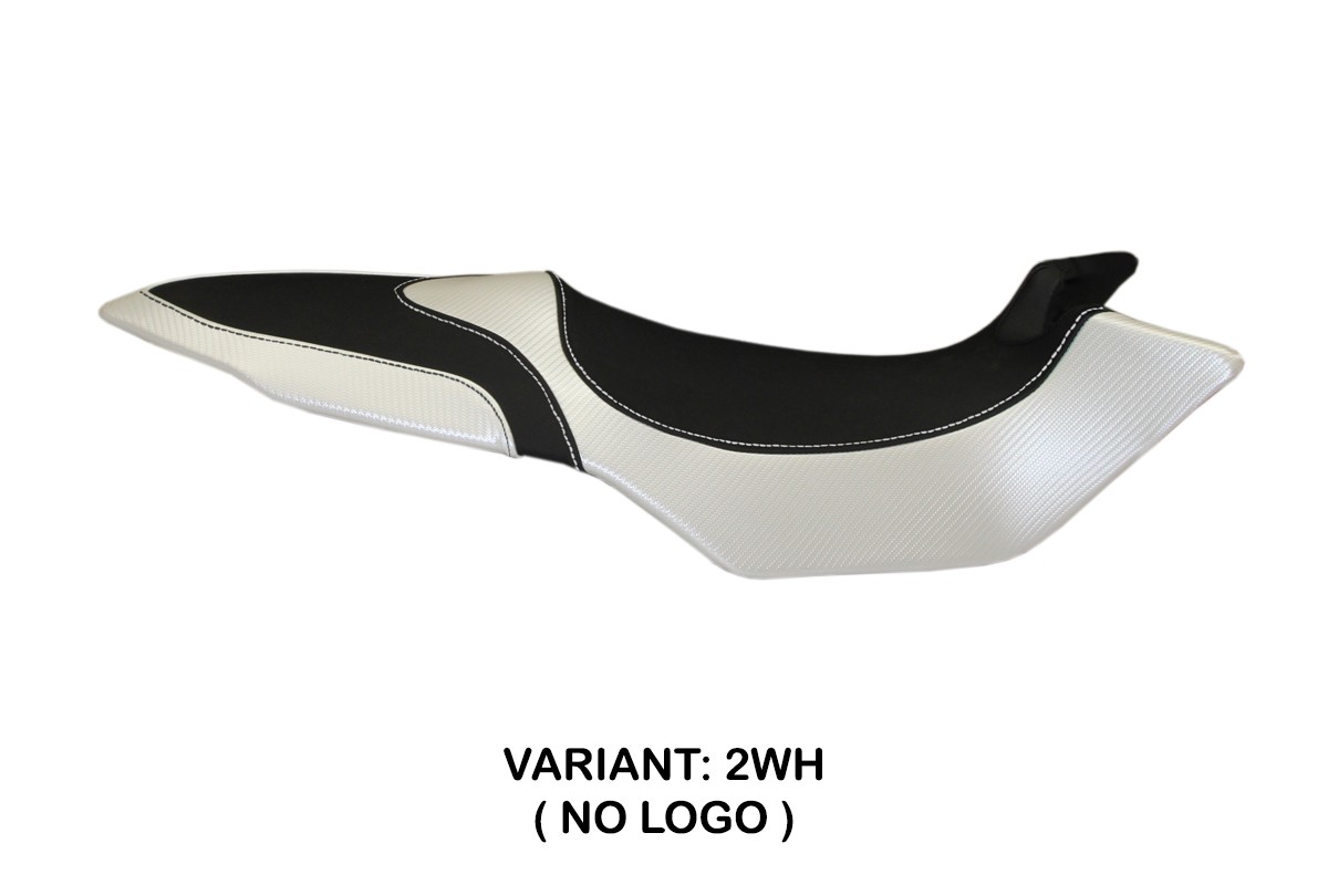 TPZ Biella 2 white Saddle covering Mv Agusta Brutale 675/800 2012-2015