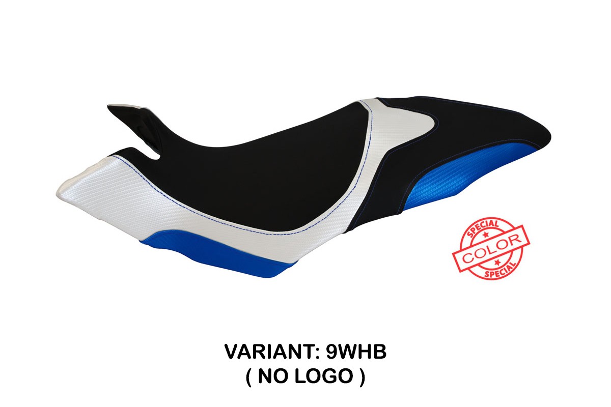 TPZ Aosta Special white-blue Saddle covering Mv Agusta Dragster 800 2014-2018