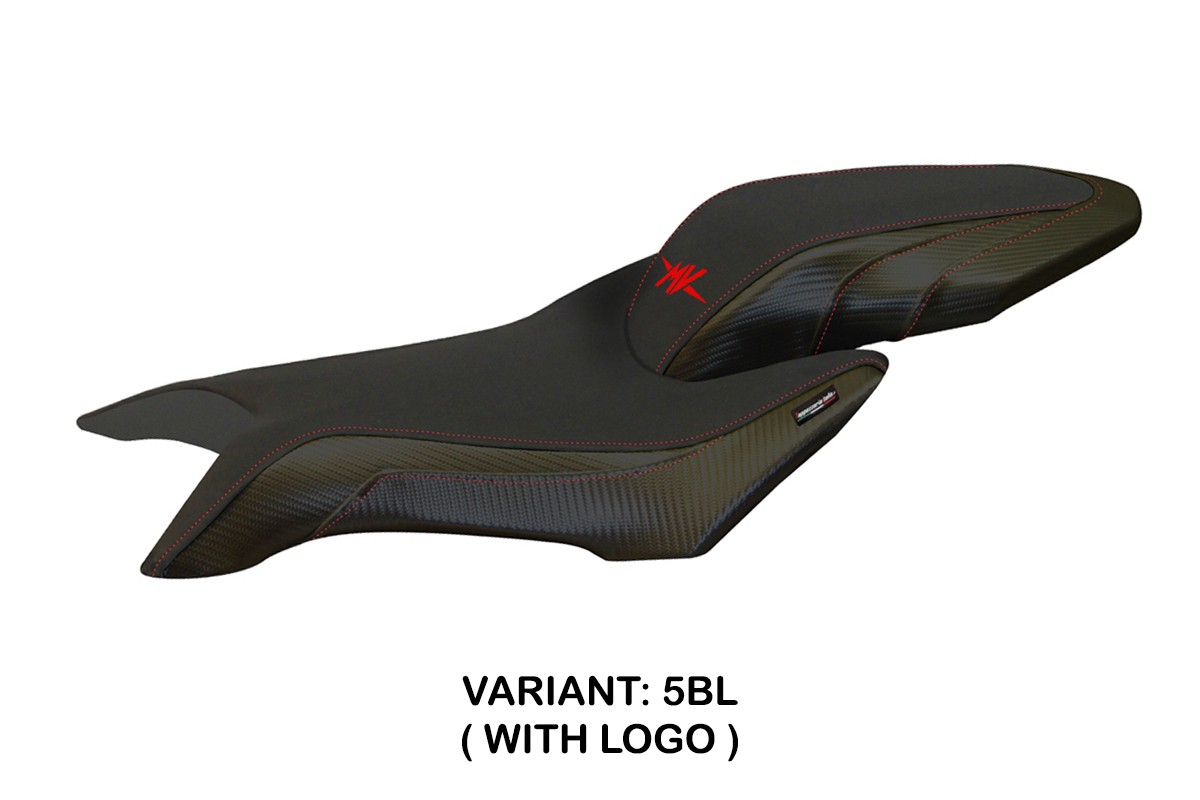 Rivestimento sella TPZ Zurigo 1 Logo nero Mv Agusta Brutale 800 2016-2025