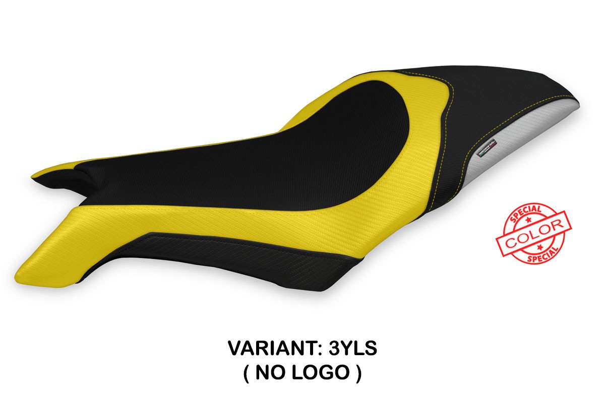 Rivestimento sella TPZ Lapovo Special giallo-argento Mv Agusta Dragster 800 2019-2025