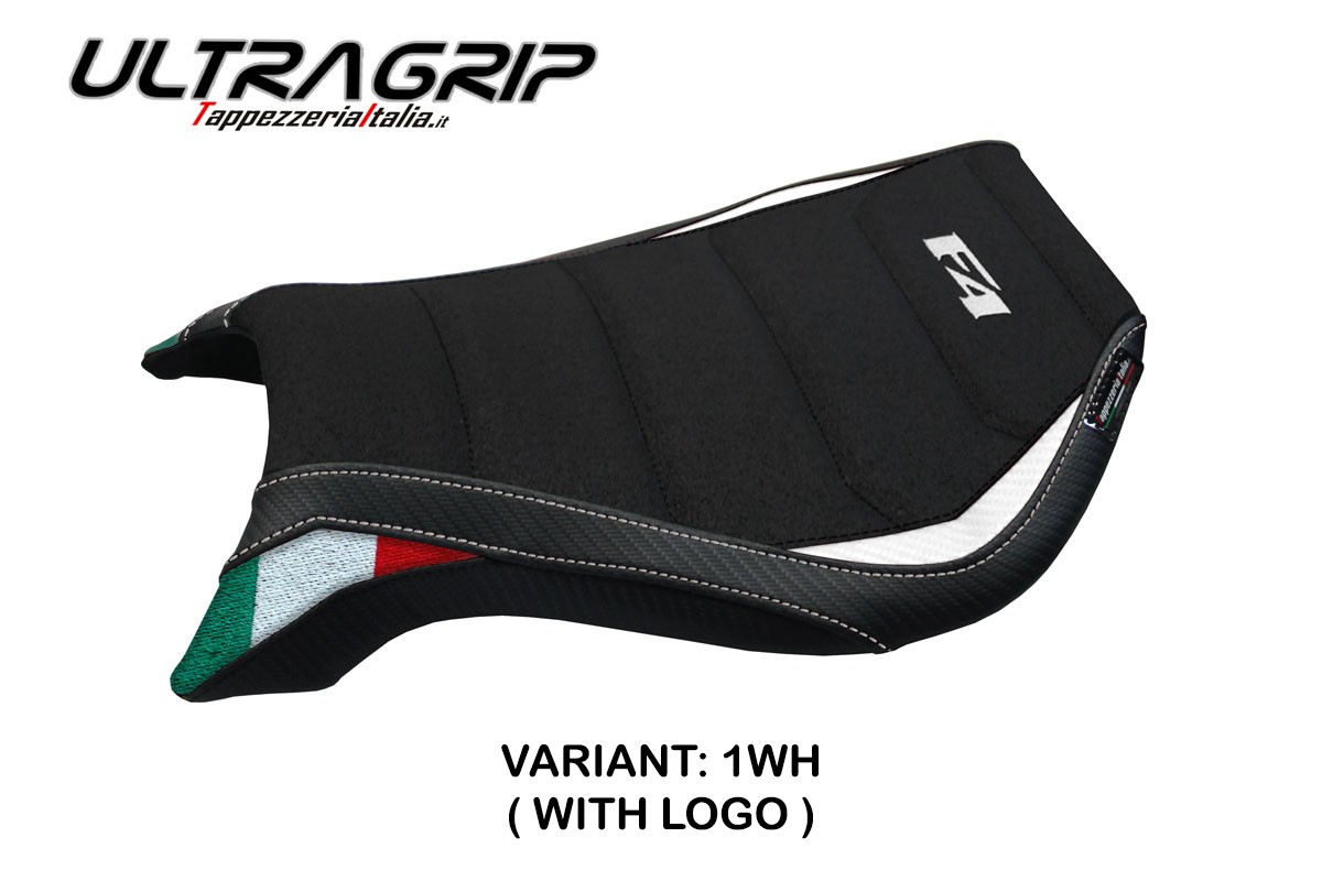 Rivestimento sella TPZ Yuza Trico Ultragrip Logo bianco Mv Agusta F4 1999-2009