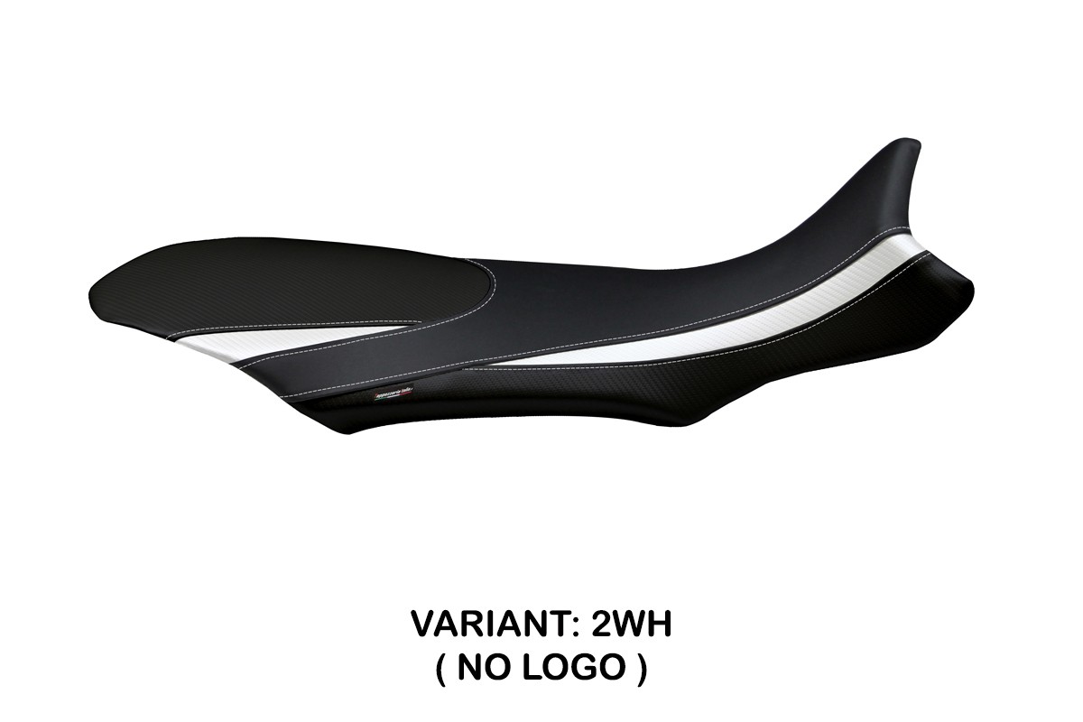 Rivestimento sella TPZ Sorrento 2 bianco Mv Agusta Rivale 800 2013-2018