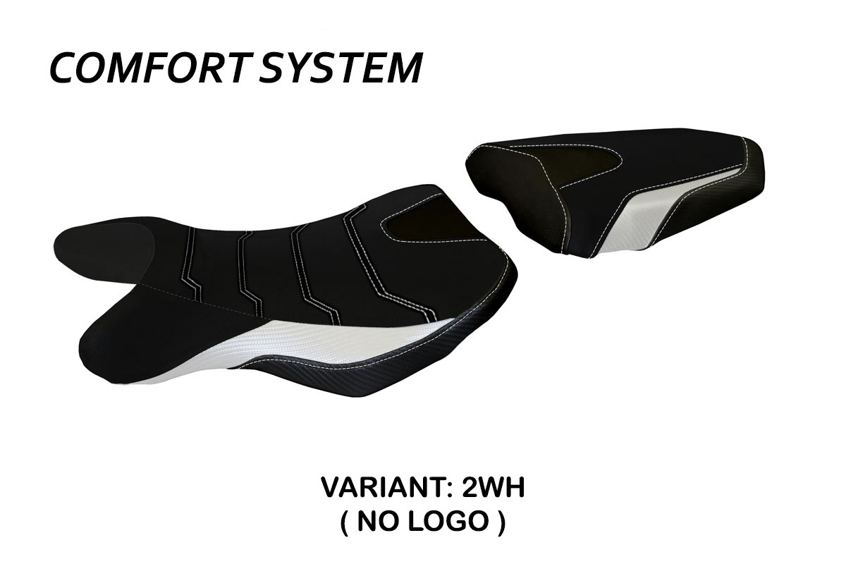 Rivestimento sella TPZ Siena 2 Comfort bianco Suzuki GSR750 2010-2017