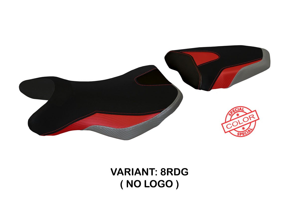 Rivestimento sella TPZ Siena Special rosso-grigio Suzuki GSR750 2010-2017