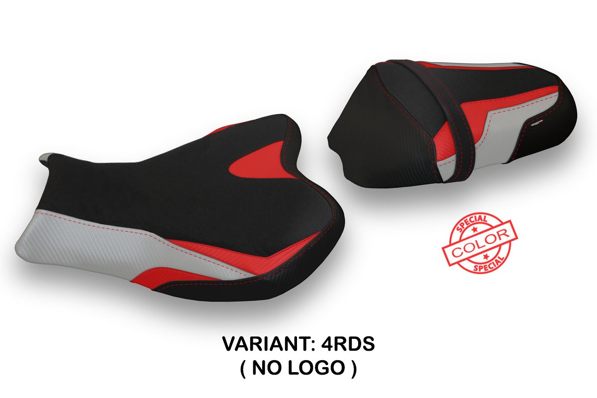TPZ Cevio Special red-Silver Saddle covering Suzuki GSXR1000 2009-2016