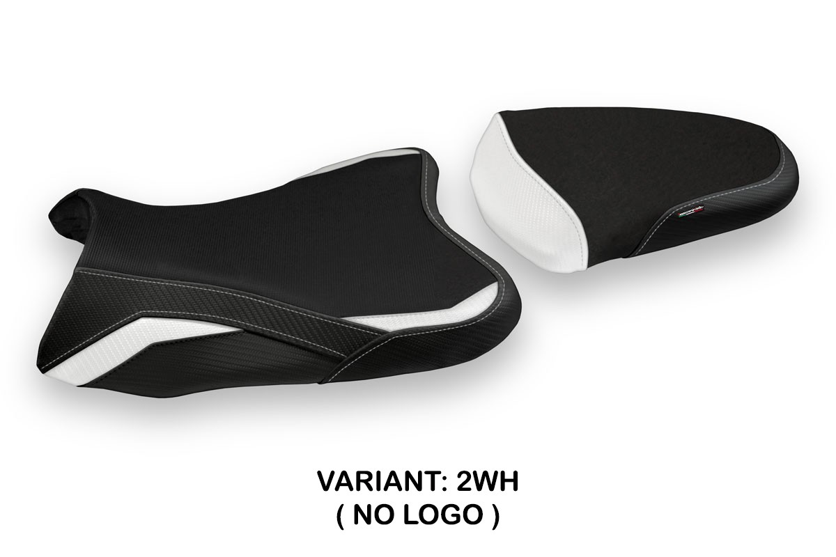 Rivestimento sella TPZ Nikiti bianco Suzuki GSXR600/750 2006-2007