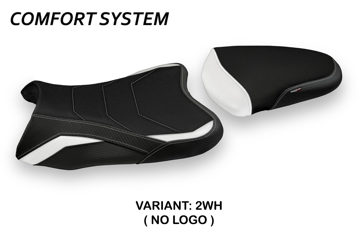 Rivestimento sella TPZ Sapes Comfort bianco Suzuki GSXR600/750 2006-2007