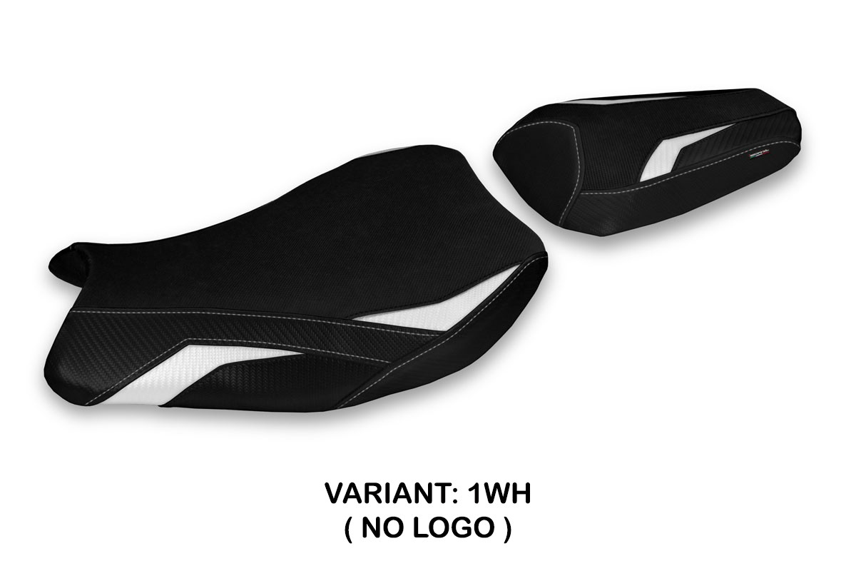 Rivestimento sella TPZ Elmas bianco Suzuki GSXR1000 2017-2023