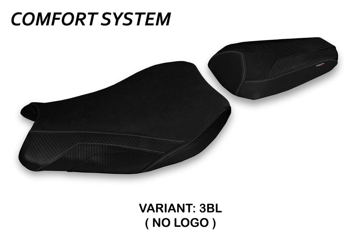 Rivestimento sella TPZ Paceco Comfort nero Suzuki GSXR1000 2017-2023