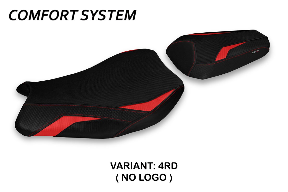 Rivestimento sella TPZ Paceco Comfort rosso Suzuki GSXR1000 2017-2023