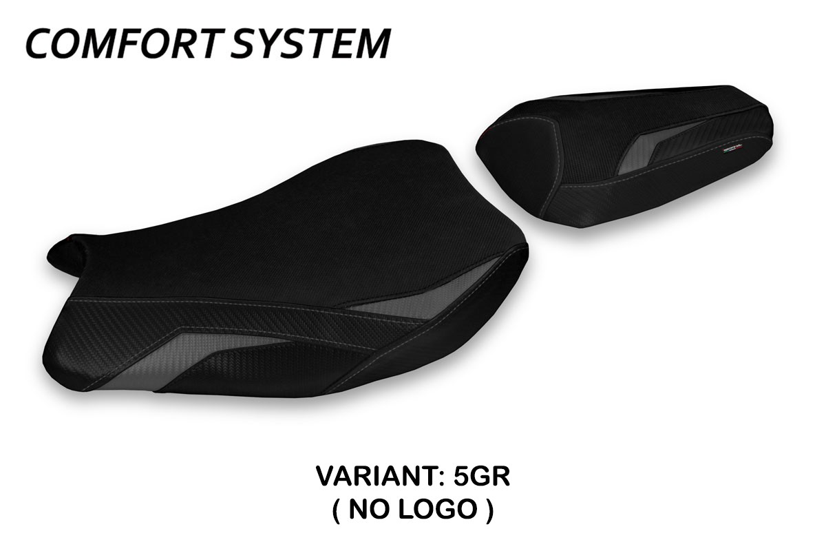 Rivestimento sella TPZ Paceco Comfort grigio Suzuki GSXR1000 2017-2023